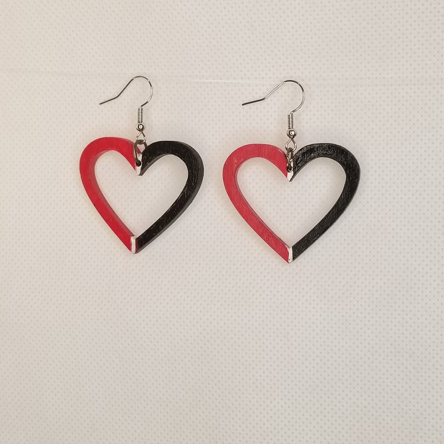 Hollow Heart Earrings