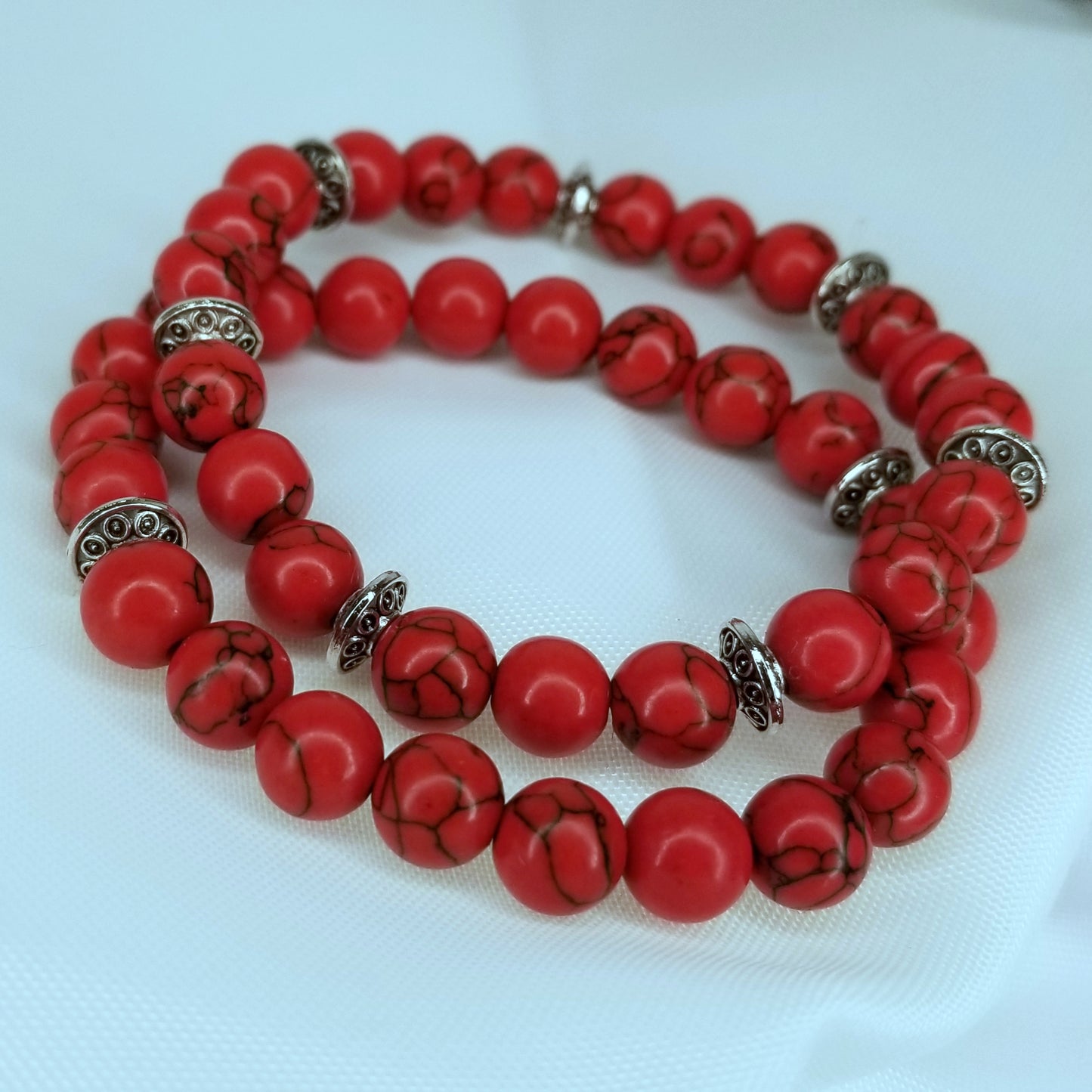 Red Turquoise Bracelet