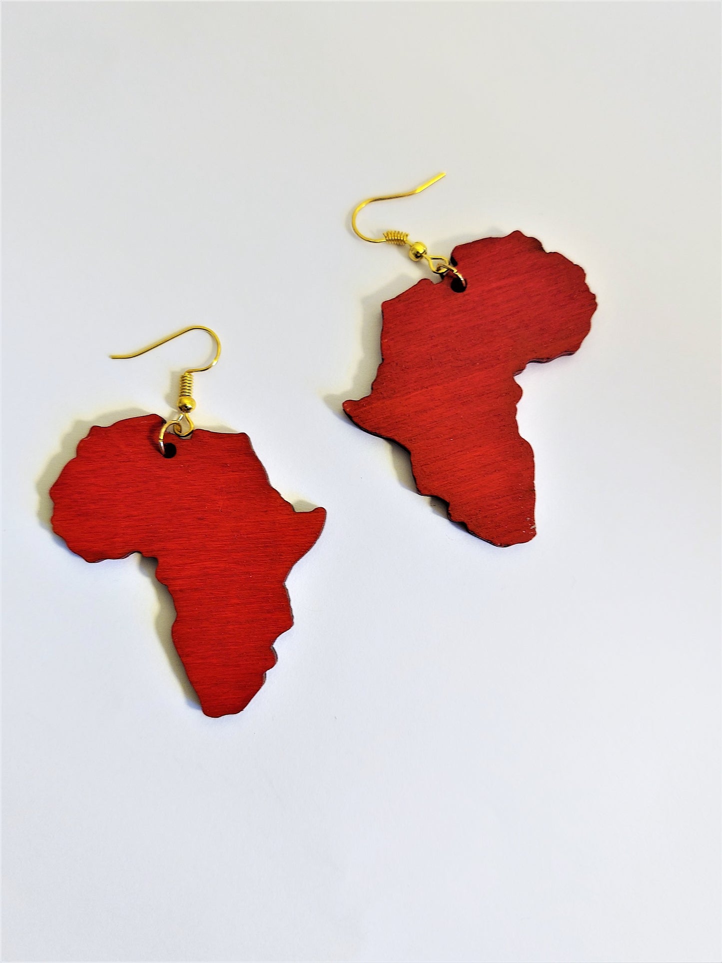 Red Africa Earrings